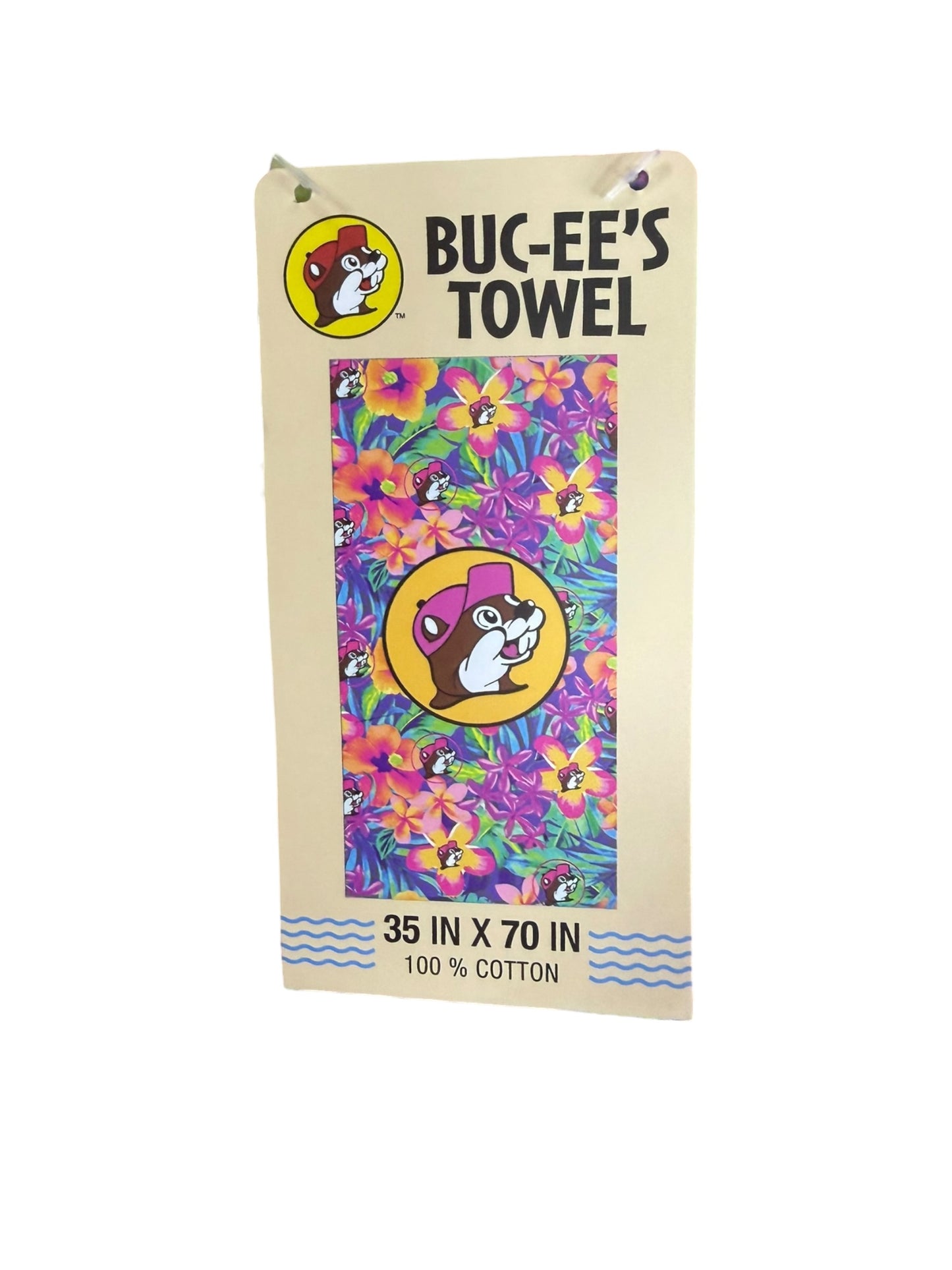 Buc-ee'sTowel – 100% Cotton, Soft & Absorbent,  Available Sizes (35 in x 70 in) & (32 in x 64 in)