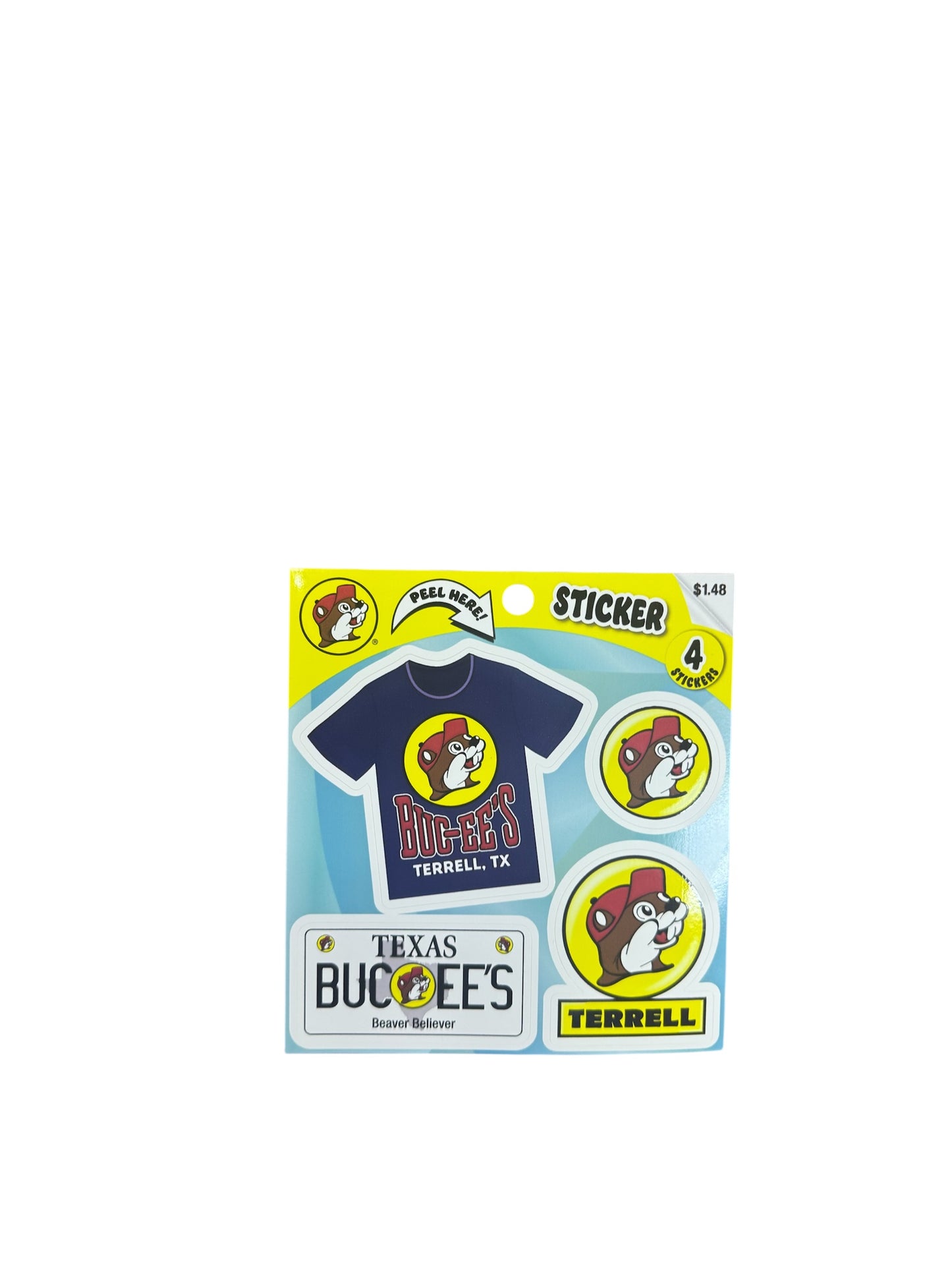 Buc-ee’s Location Stickers *4 Stickers*
