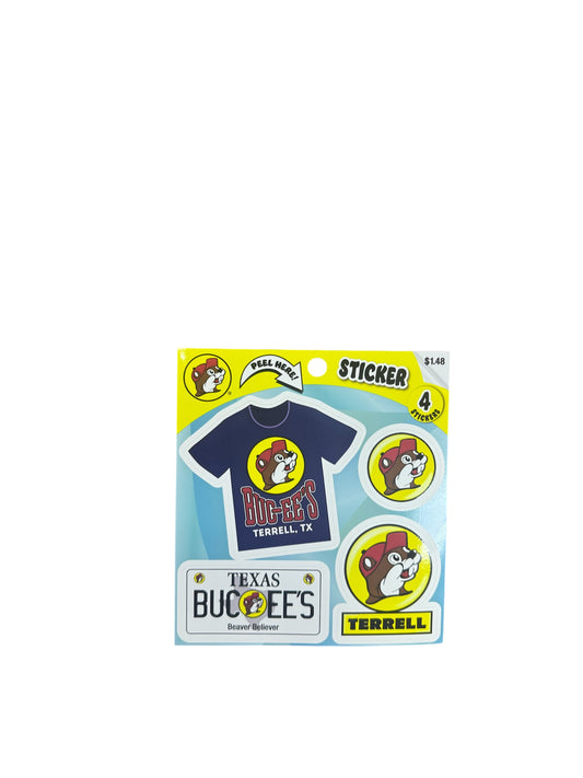 Buc-ee’s Location Stickers *4 Stickers*