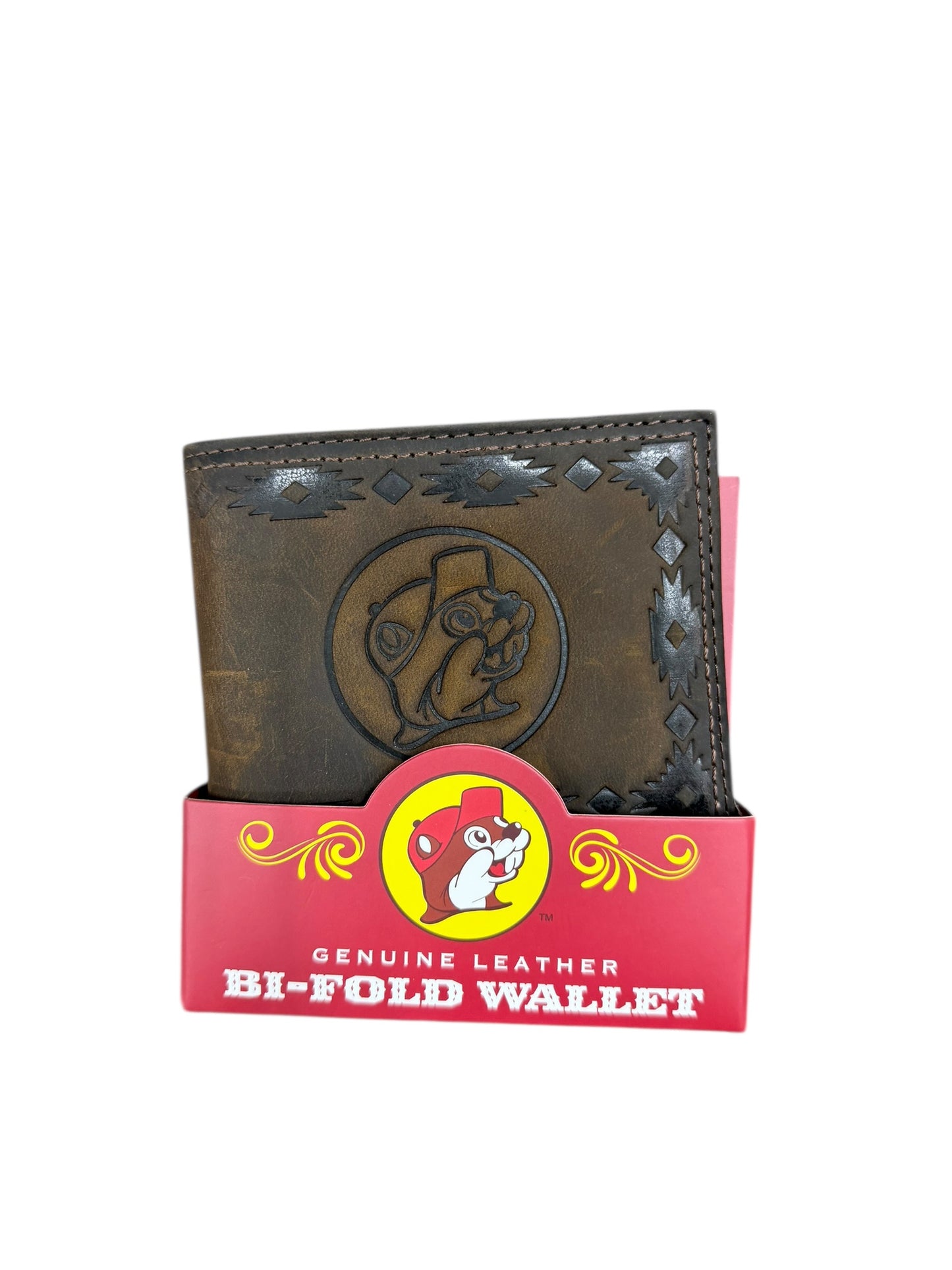 Buc-ee’s Genuine Leather Wallet Collection – Tri-Fold, Bi-Fold & Checkbook Style