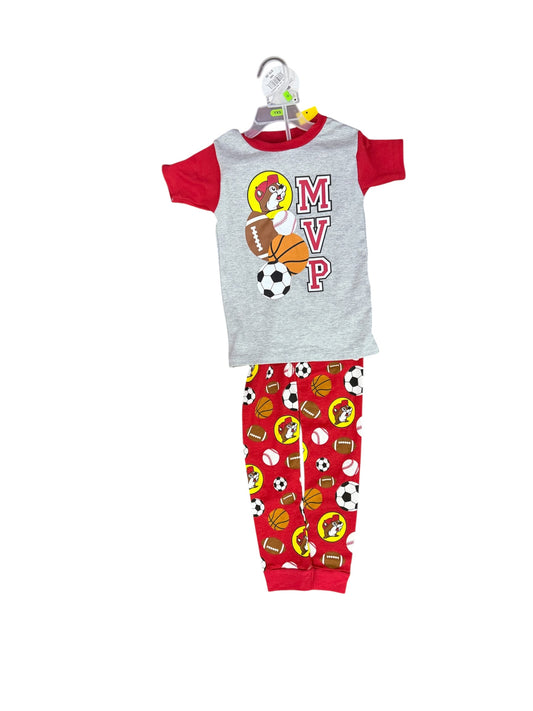 Buc-ee’s Kids MVP Sports Two-Piece Pajama Set