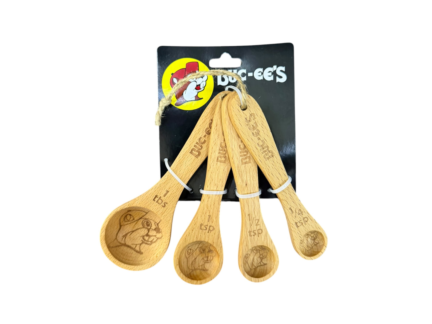 🍳 Buc-ee’s Kitchen Collection – Wooden Spoons, Measuring Spoons & Spoon Rest