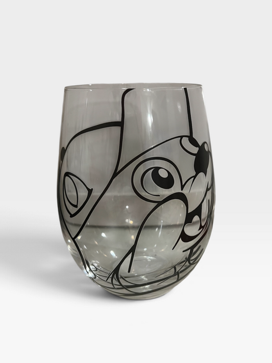 Buc-ee’s Beaver Stemless Wine Glass