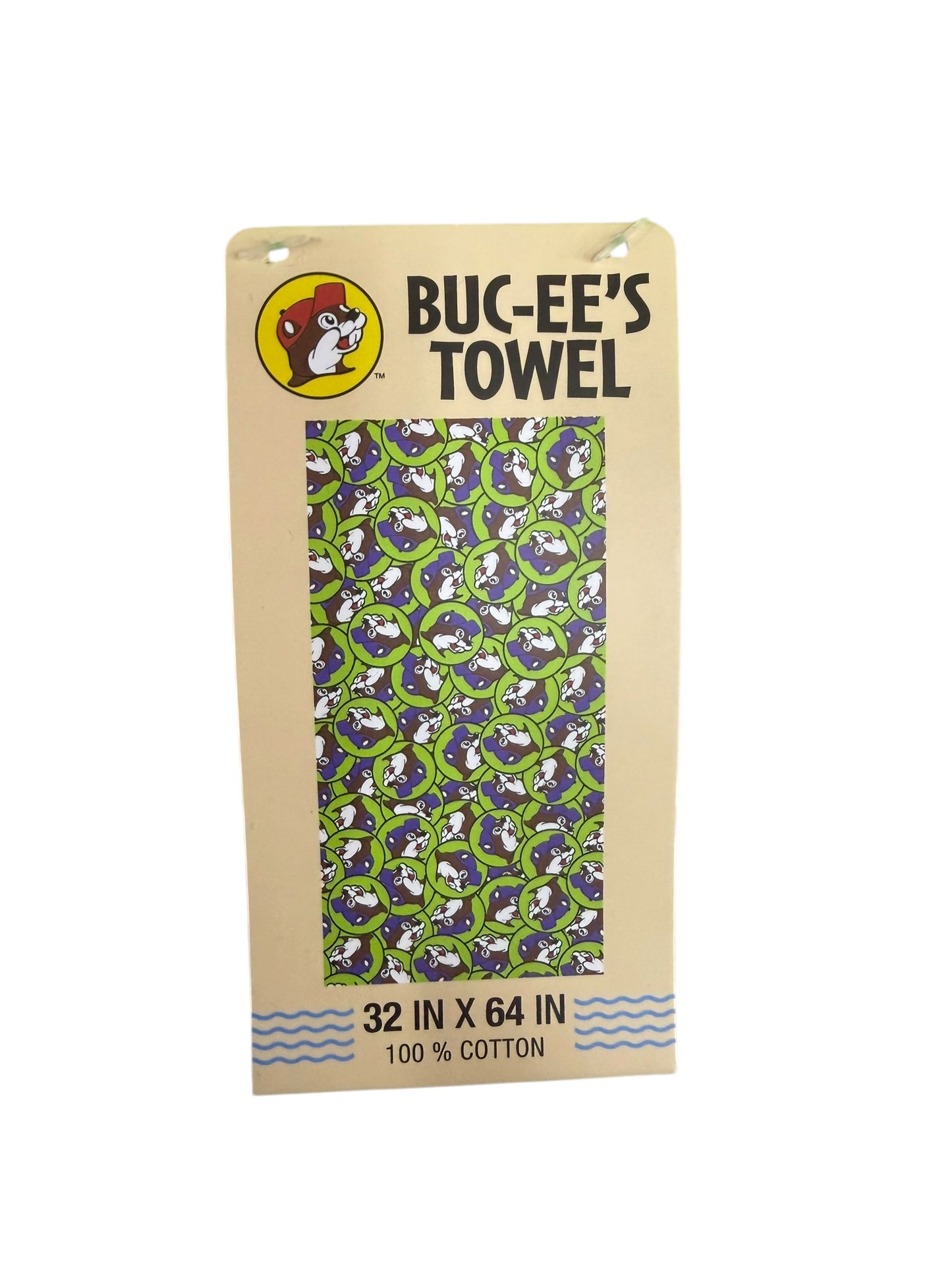 Buc-ee'sTowel – 100% Cotton, Soft & Absorbent,  Available Sizes (35 in x 70 in) & (32 in x 64 in)