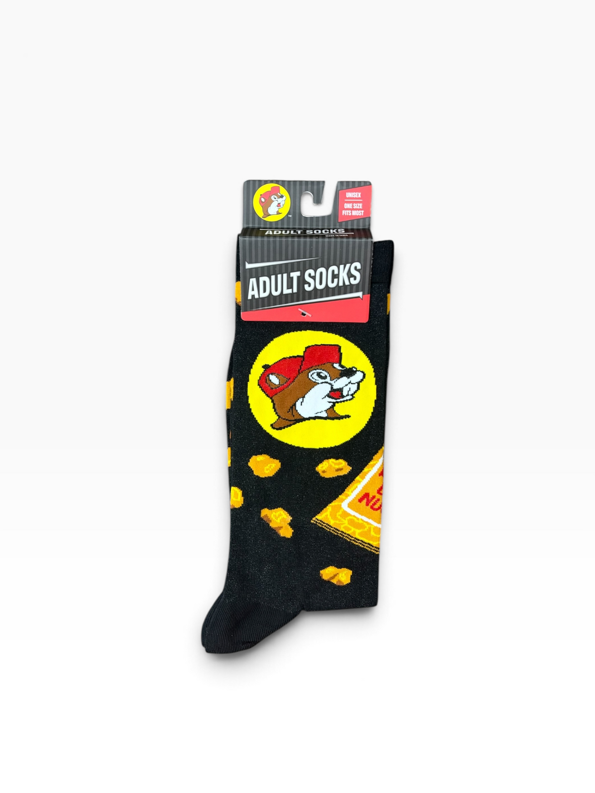 Buc-ee’s Adult Crew Socks – Multiple Styles – Unisex One Size Fits Most
