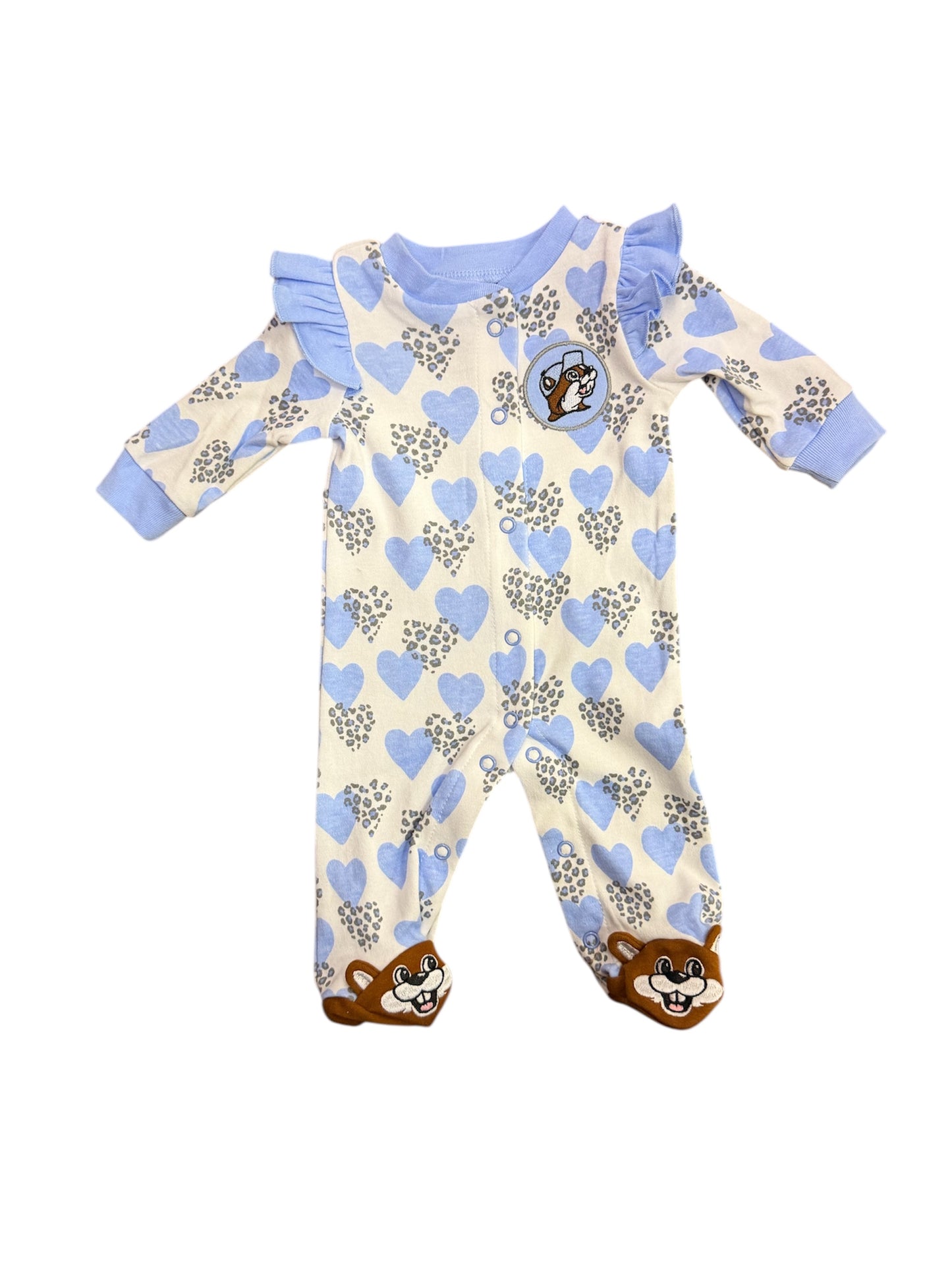 Buc-ee’s Baby Footed Sleepers – Assorted Styles