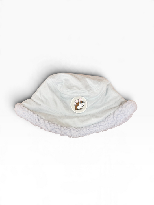 Buc-ee’s Light Blue Fleece-Lined Bucket Hat