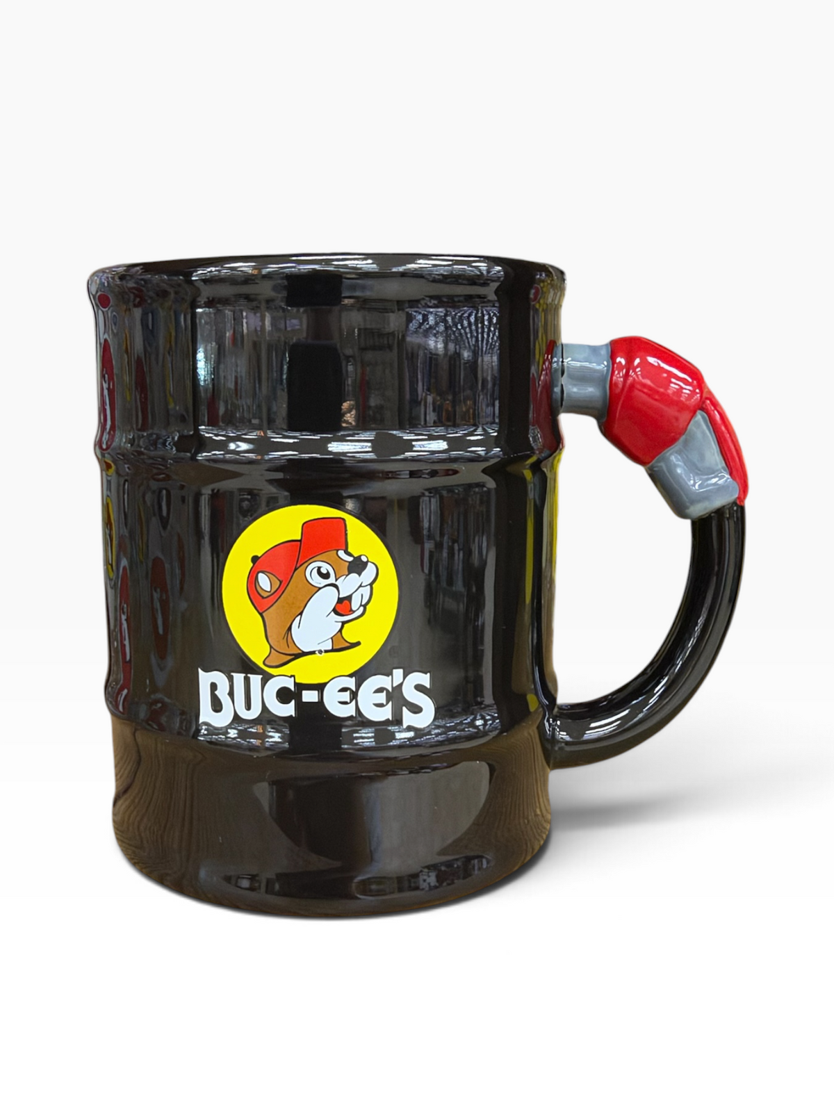 Buc-ee’s Gas Pump Ceramic Mug – “Fill ’Er Up”
