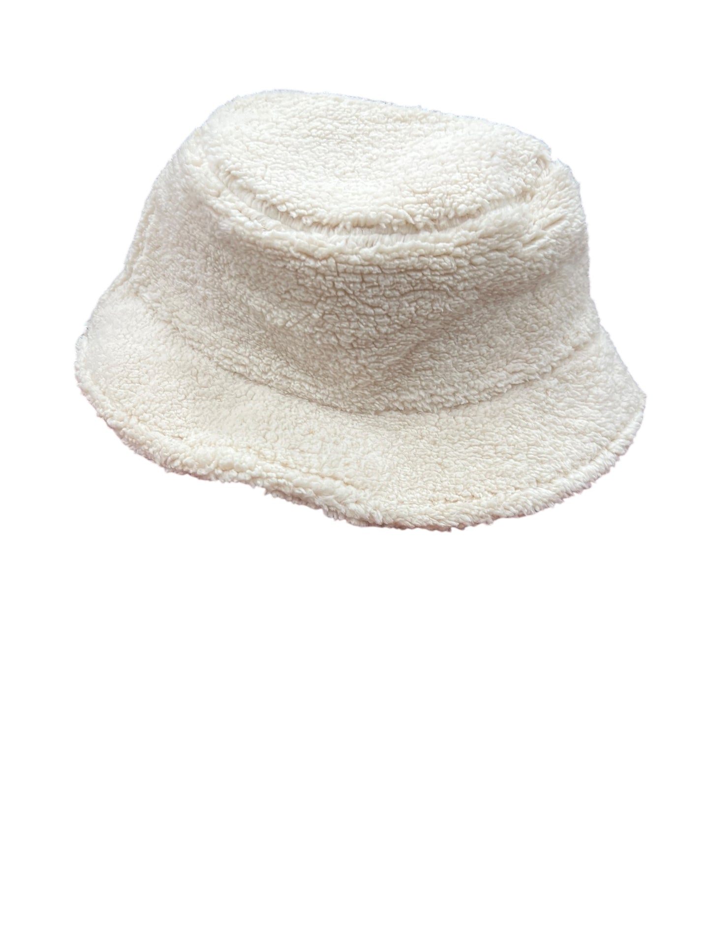 Buc-ee’s Sherpa Fleece Bucket Hat – Cream Fuzzy Winter Hat