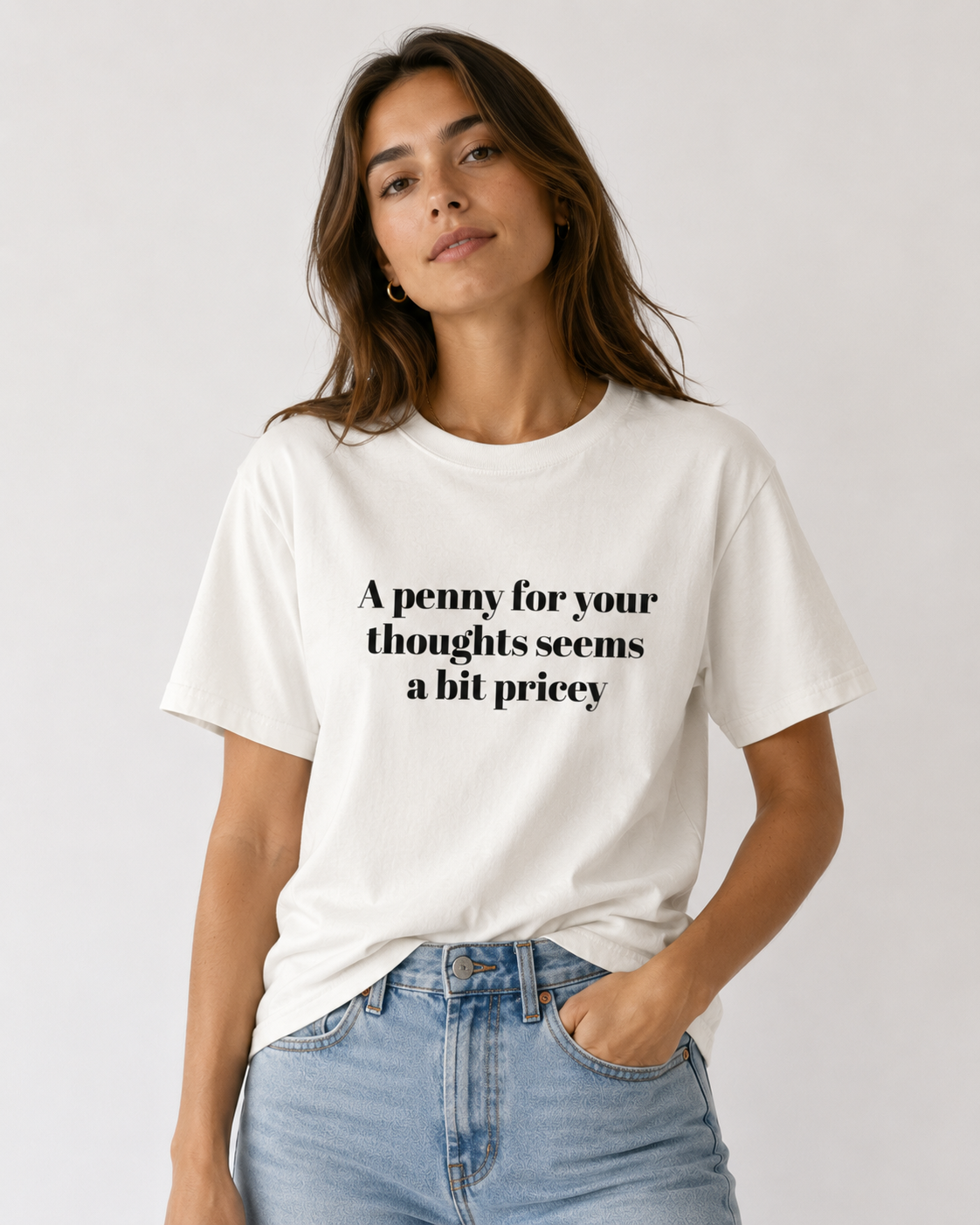 A penny for your thoughts tee