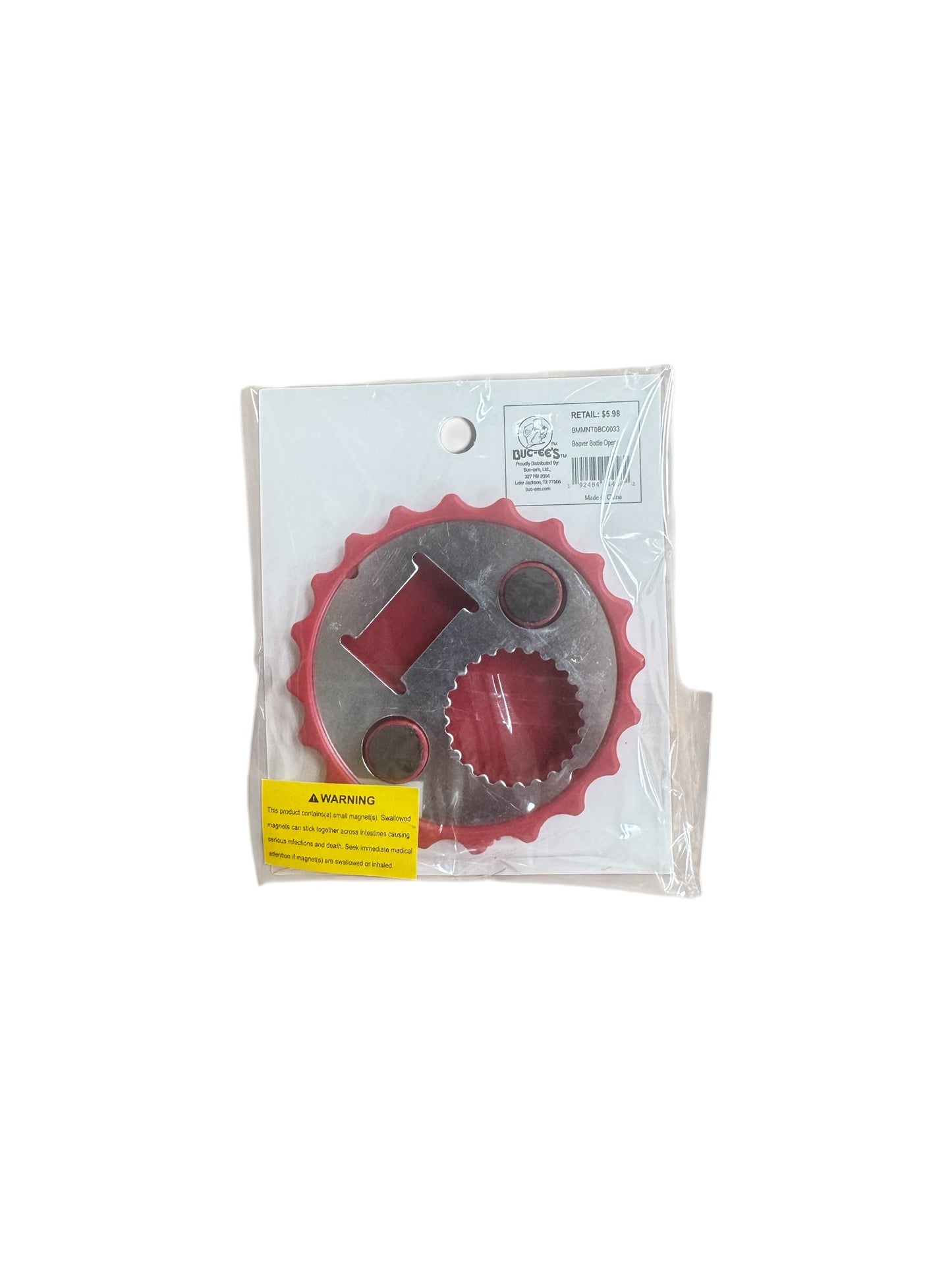 Buc-ee’s Red Magnetic Bottle Opener