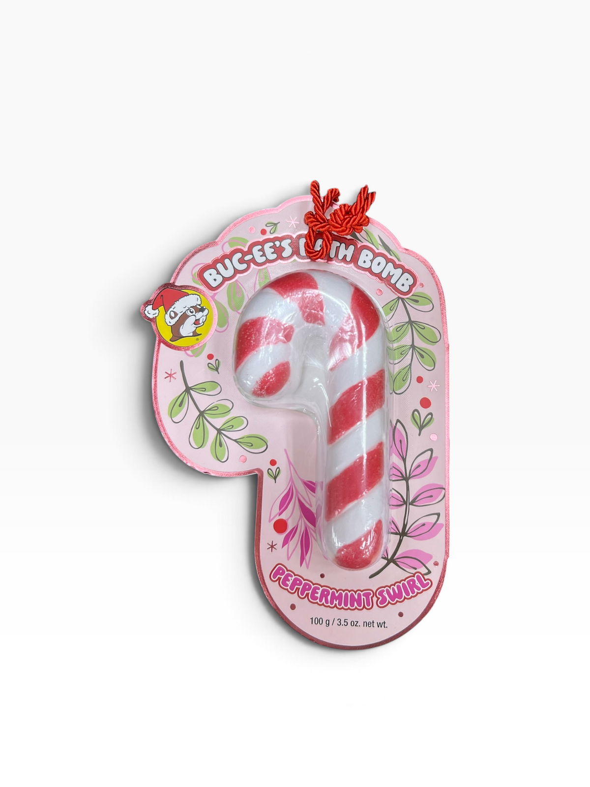 Buc-ee’s Christmas Bath Bombs – Peppermint Swirl & Fresh Cut Garland