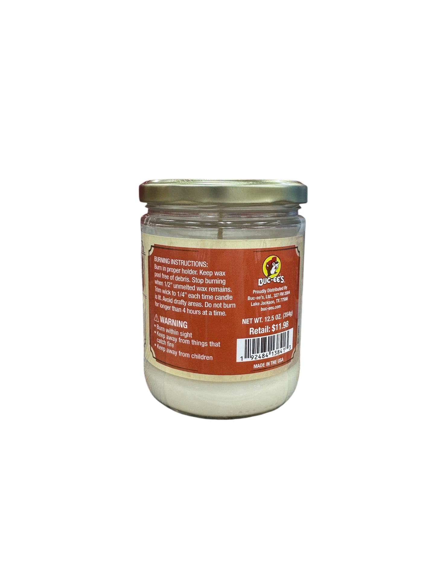 Buc-ee's Gourmet Candles 12.5 oz