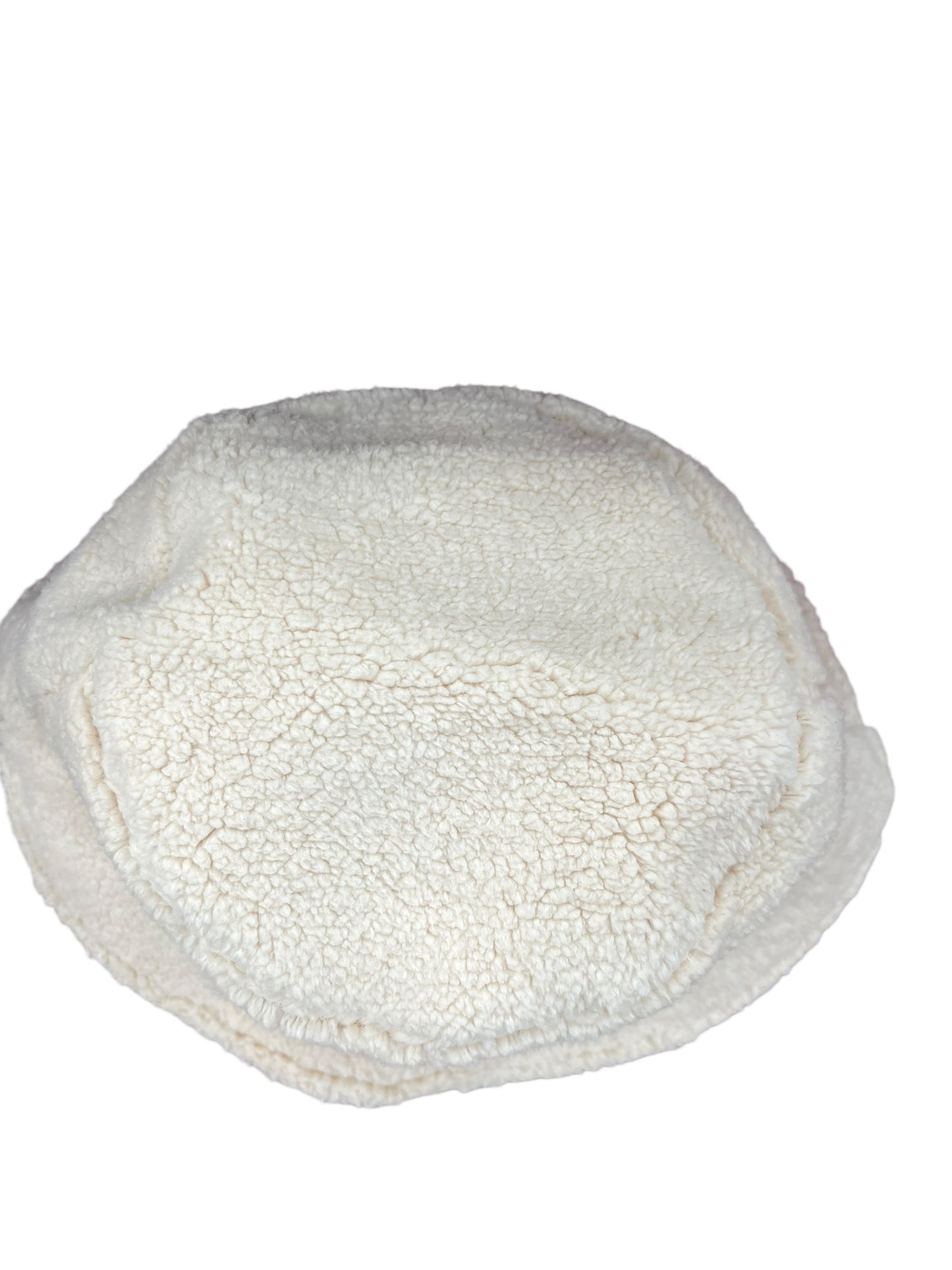 Buc-ee’s Sherpa Fleece Bucket Hat – Cream Fuzzy Winter Hat