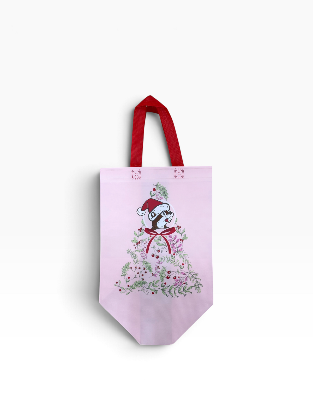 Buc-ee’s Christmas Gift Tote Bag – Pink Holiday Tree or Red Believe 2026