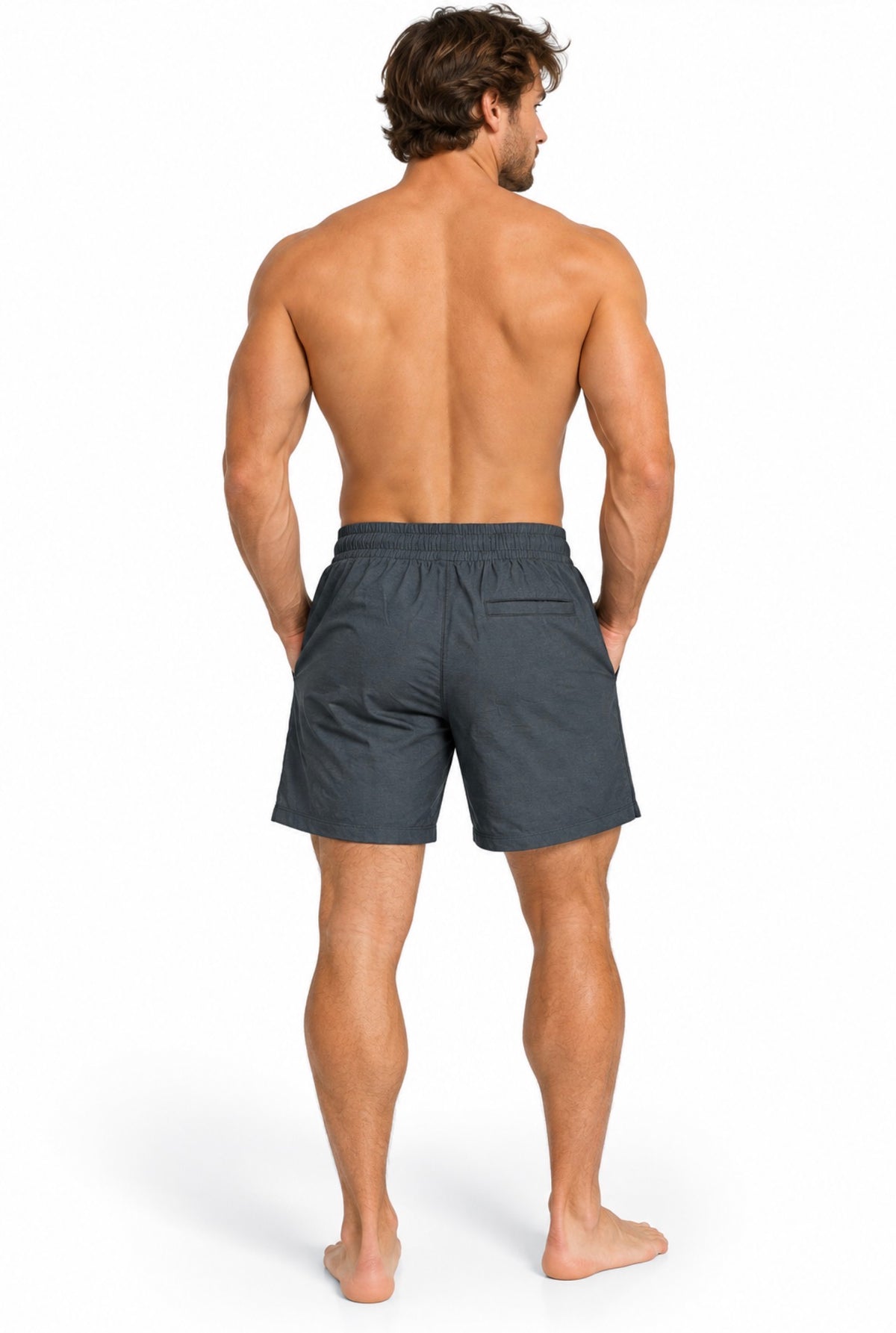 Buc-ee’s Men’s Performance Athletic Shorts – Lightweight Drawstring Lounge Shorts