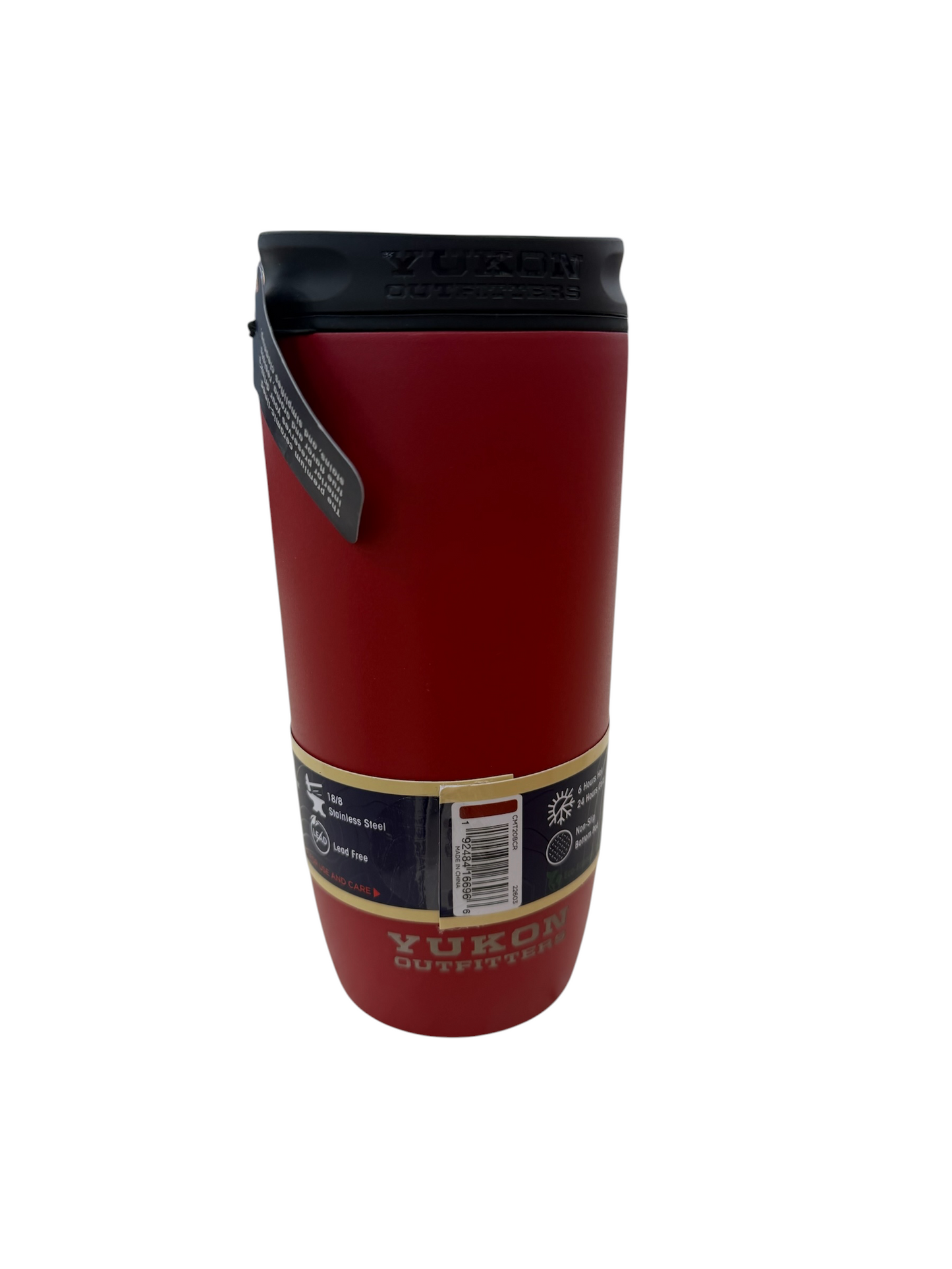 Buc-ee’s Yukon Outfitters 20 oz Commuter Travel Mug – Red