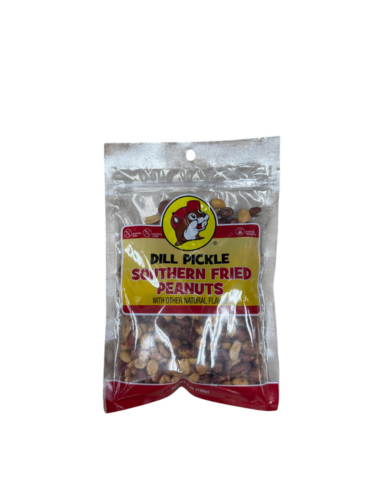 Buc-ee’s Southern Fried Peanuts Variety Pack – Cajun, Salted & Dill Pickle Flavors – 7 oz Bags