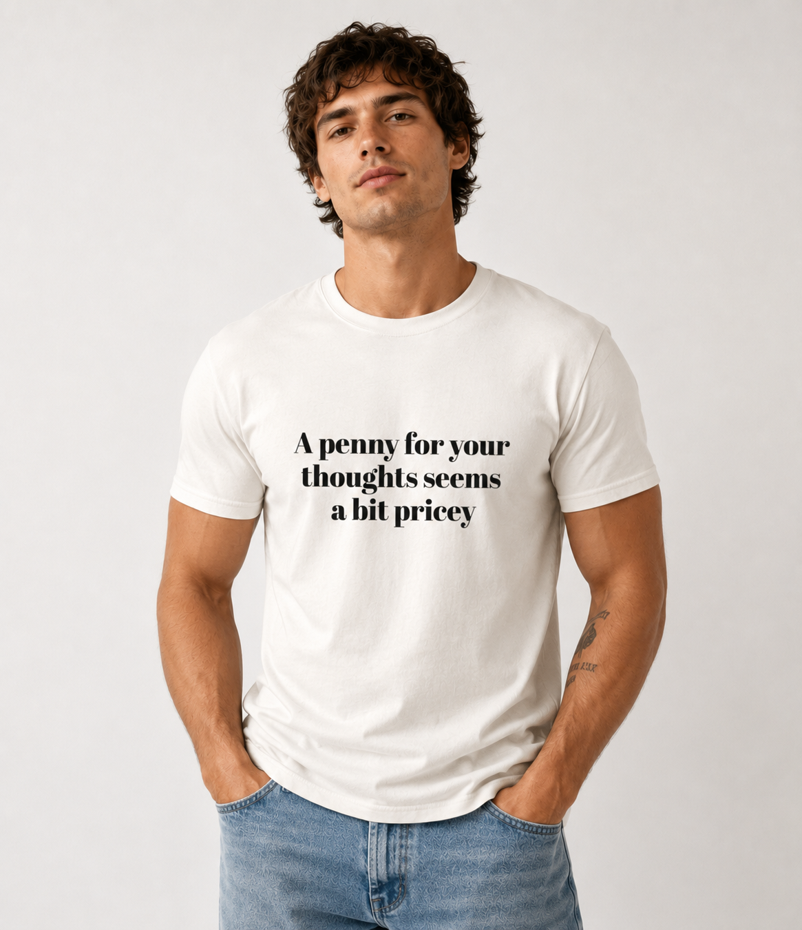 A penny for your thoughts tee