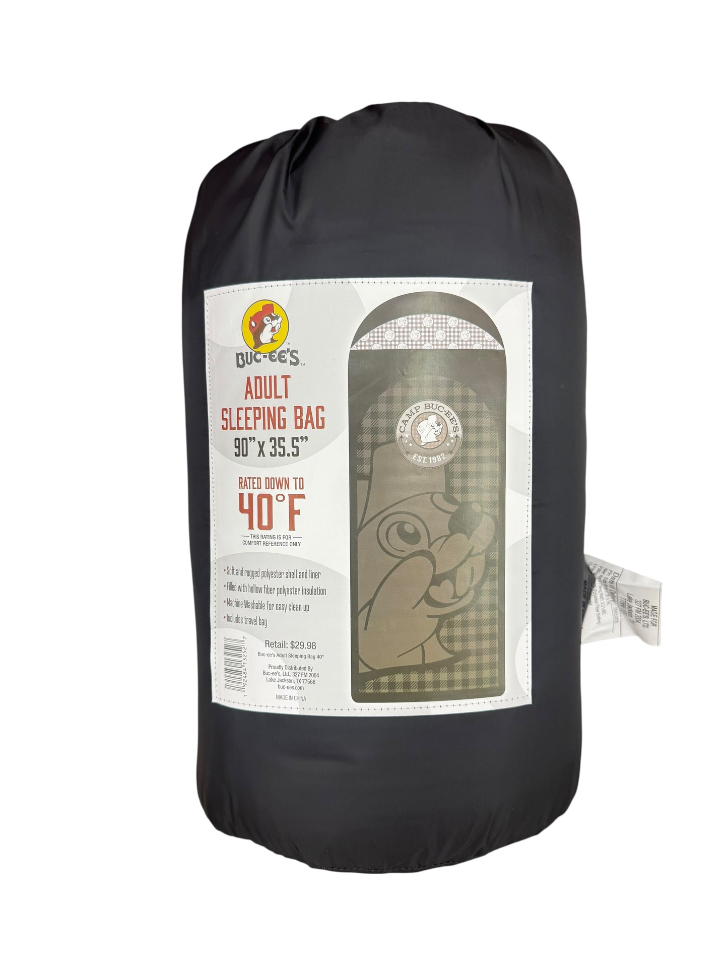 Buc-ee’s Polyester Sleeping Bags