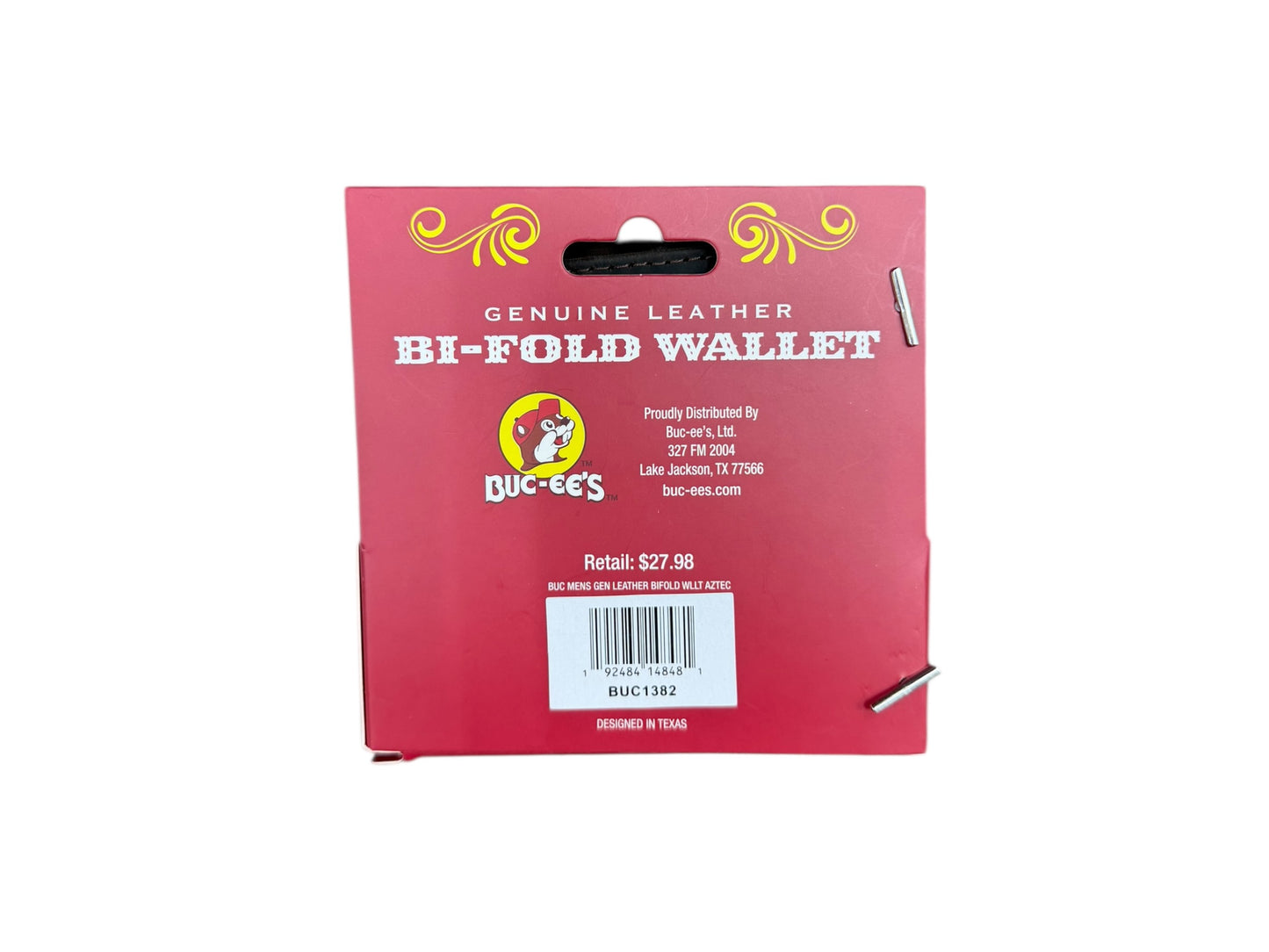 Buc-ee’s Genuine Leather Wallet Collection – Tri-Fold, Bi-Fold & Checkbook Style