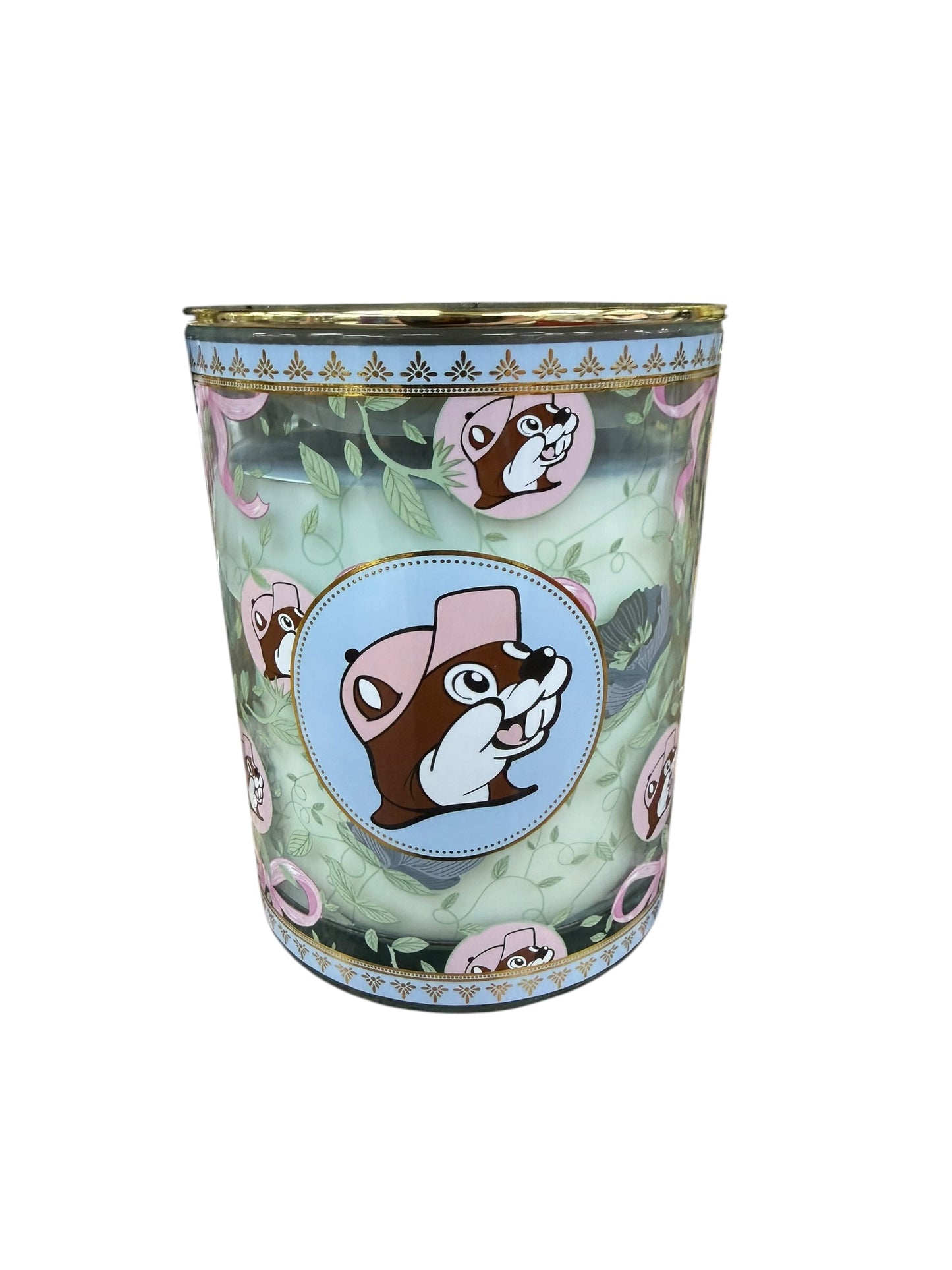 Buc-ee’s 2-Wick Scented Candle – Decorative Glass Jar (Sparkling Mimosa & Lavender Chamomile)