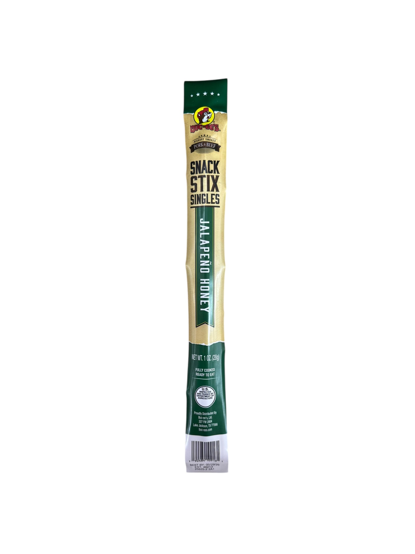 Buc-ee’s Jerky Snack Stix Singles