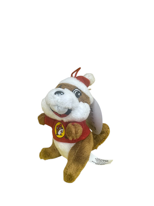 Buc-ee’s Christmas Beaver Plush Ornament – Holiday Edition