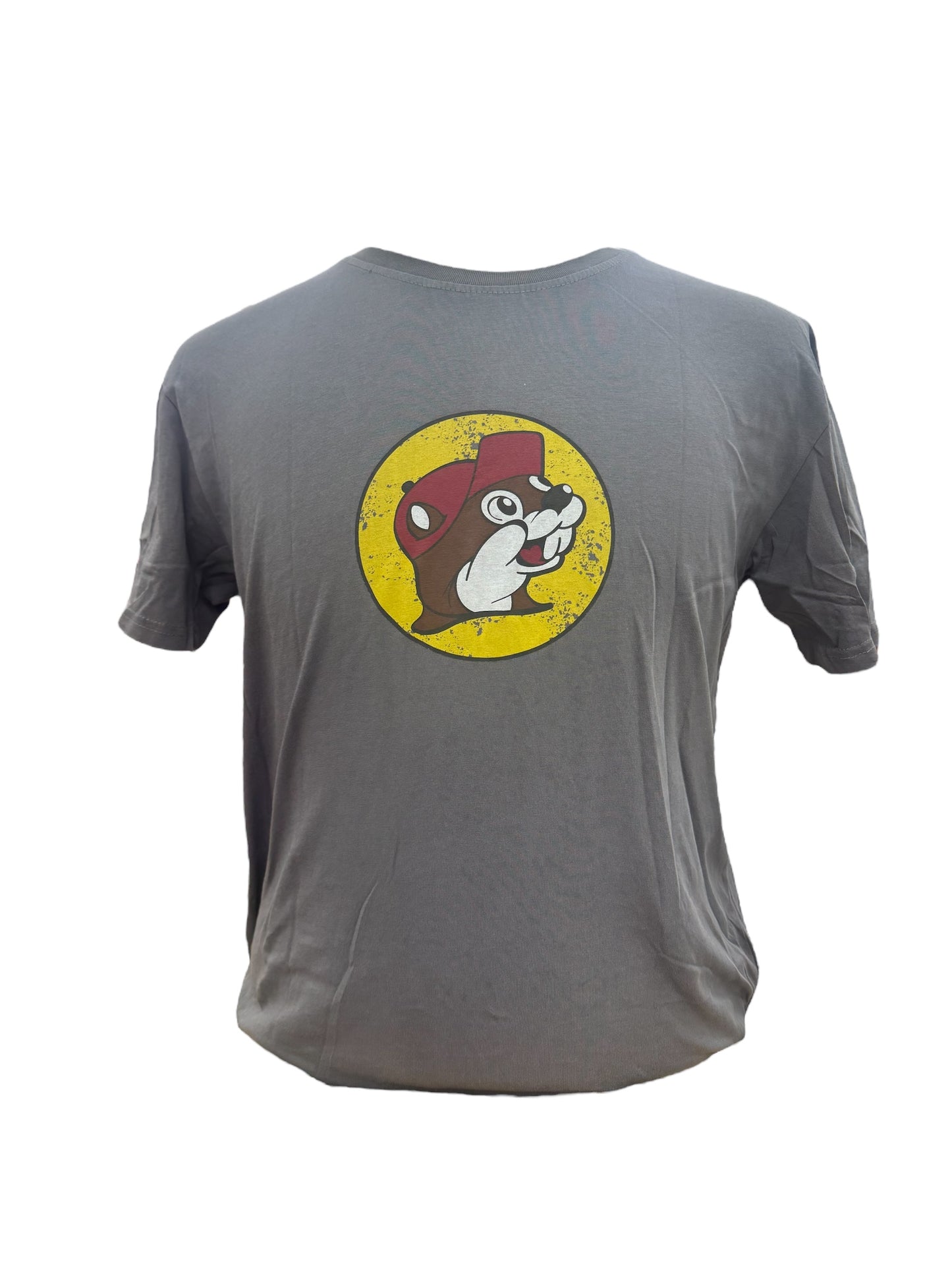 Buc-ee’s “Spotted at Buc-ee’s” Bigfoot Graphic Tee – Charcoal Gray Unisex T-Shirt