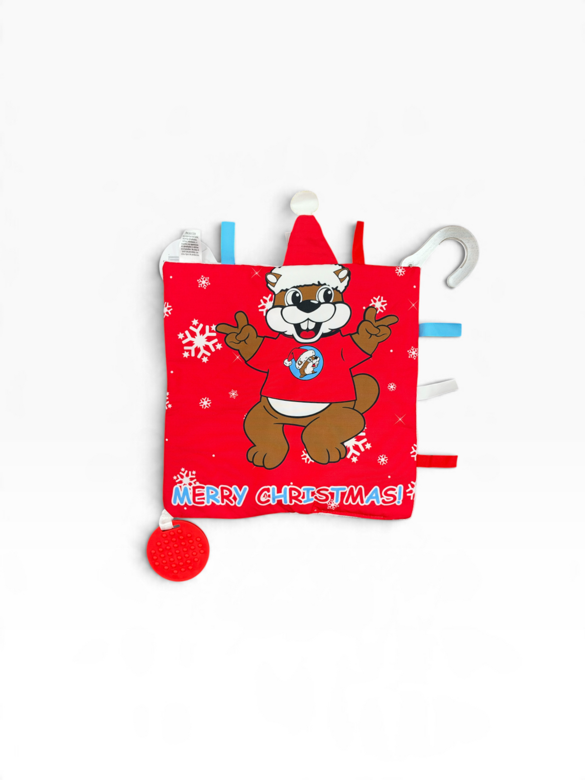 Buc-ee’s Baby’s First Christmas Blanket – Activity or Plush Lovey