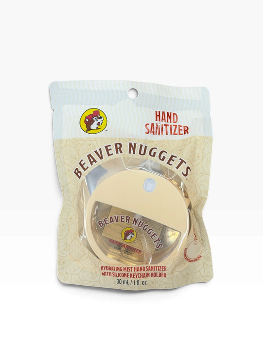 Buc-ee’s Hydrating Mist Hand Sanitizer with Keychain Holder – 1 oz