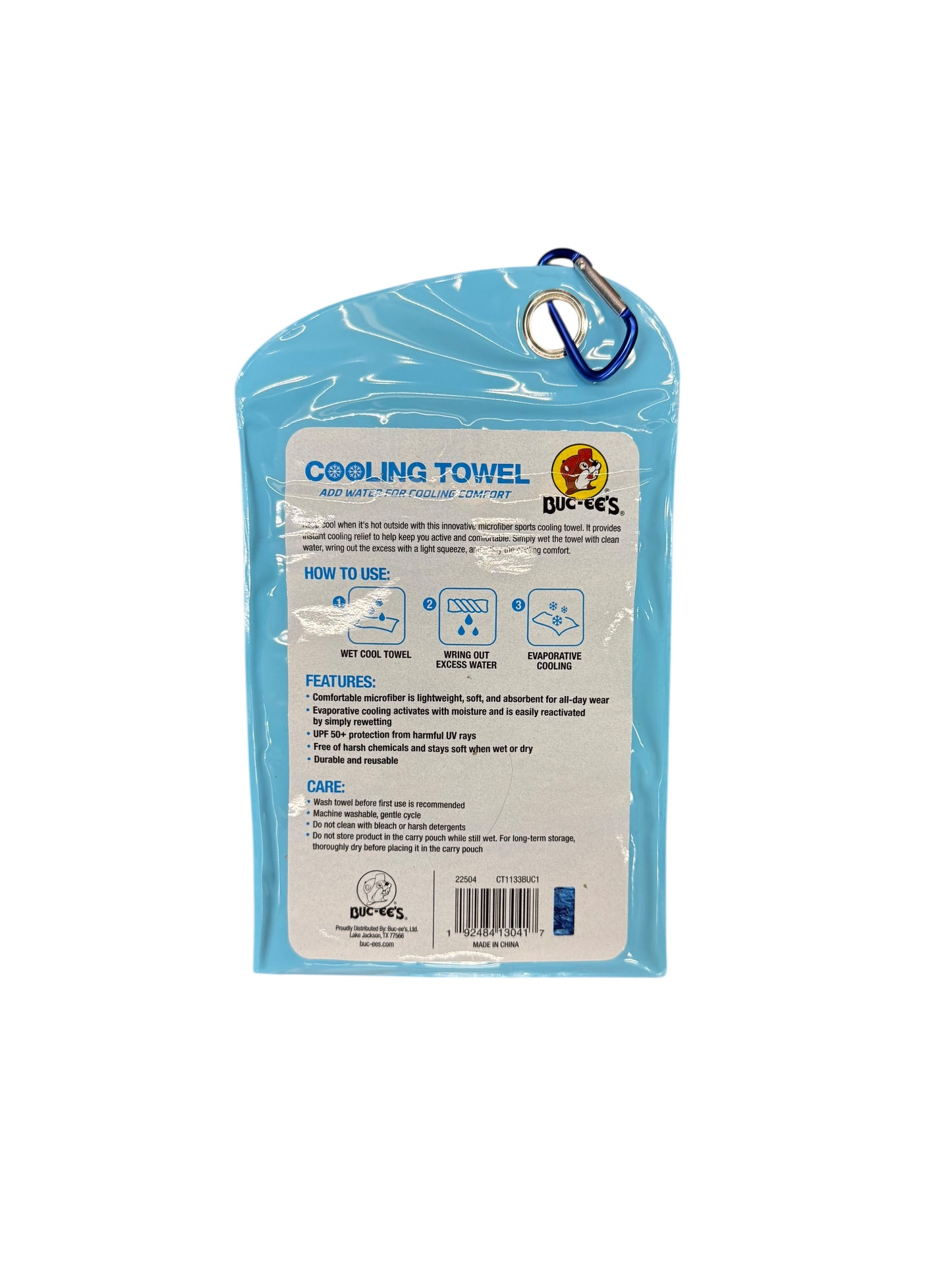 Buc-ee’s Cooling Towel – Reusable Sports & Outdoor Cooling Cloth