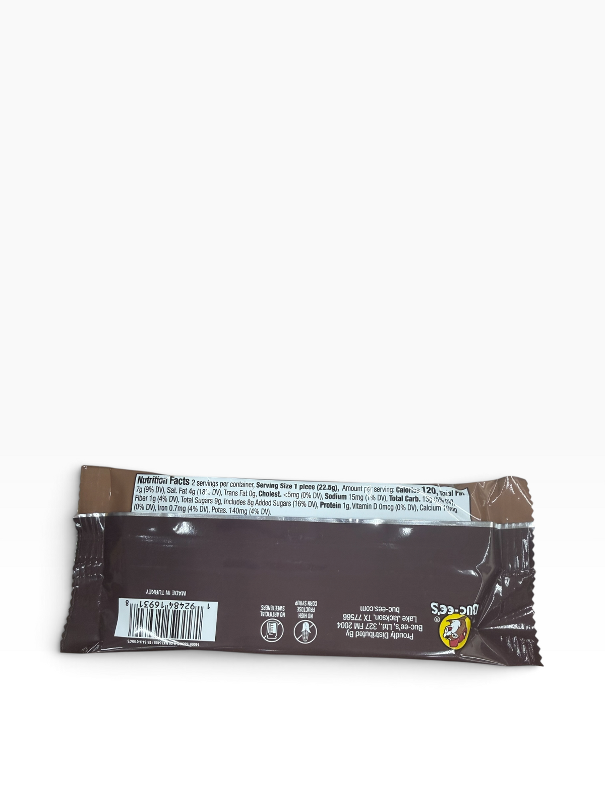Buc-ee’s Crispy Wafer with Hazelnut Filling – Milk, White or Dark Chocolate – 1.58 oz