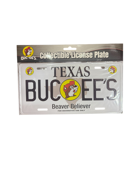 Buc-ee’s Collectable License Plate