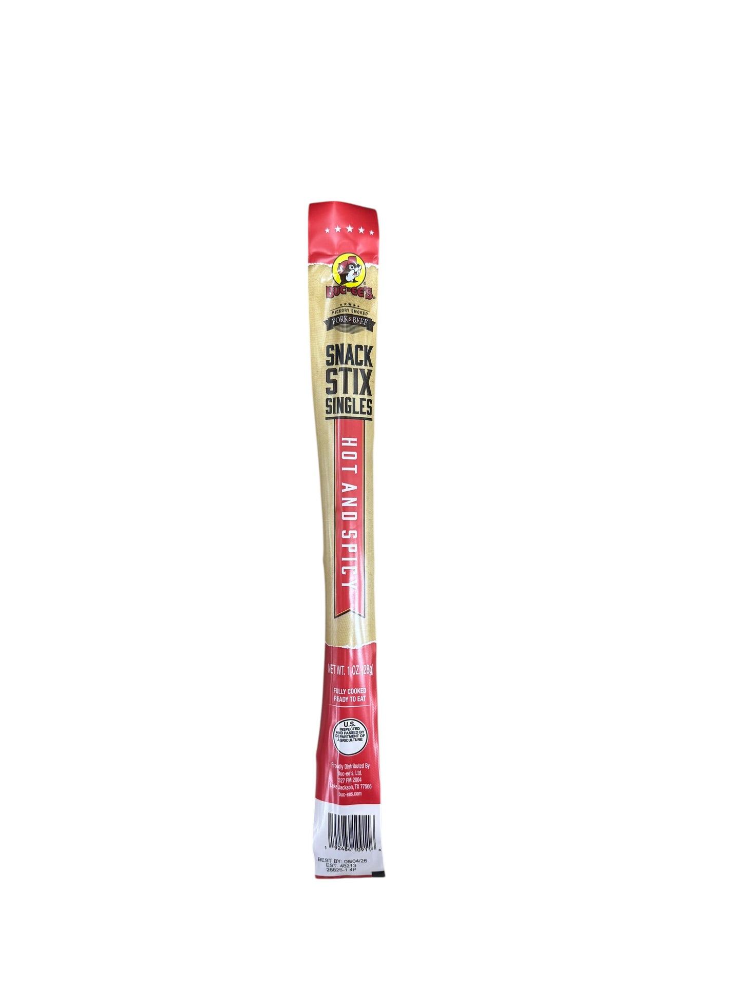 Buc-ee’s Jerky Snack Stix Singles