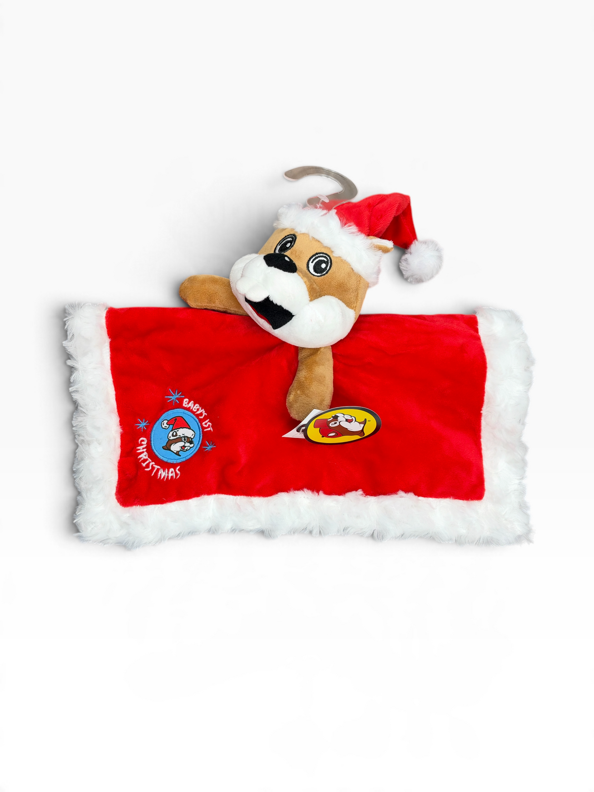 Buc-ee’s Baby’s First Christmas Blanket – Activity or Plush Lovey