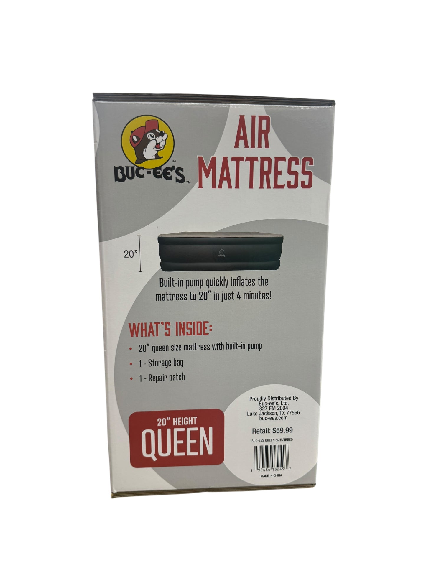 Buc-ee’s Queen Air Mattress