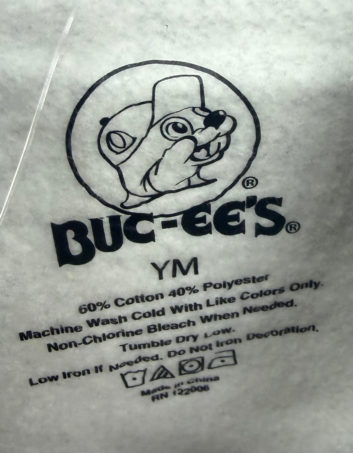 Buc-ee’s Youth Pink Bow Hoodie – Gray Girls Pullover Sweatshirt
