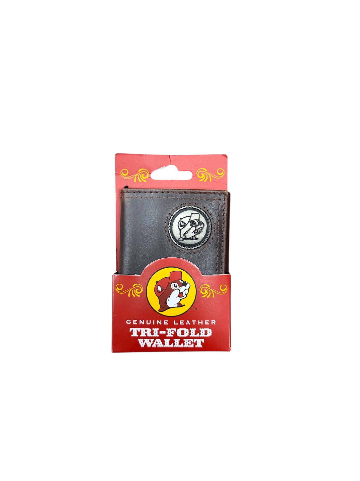 Buc-ee’s Genuine Leather Wallet Collection – Tri-Fold, Bi-Fold & Checkbook Style