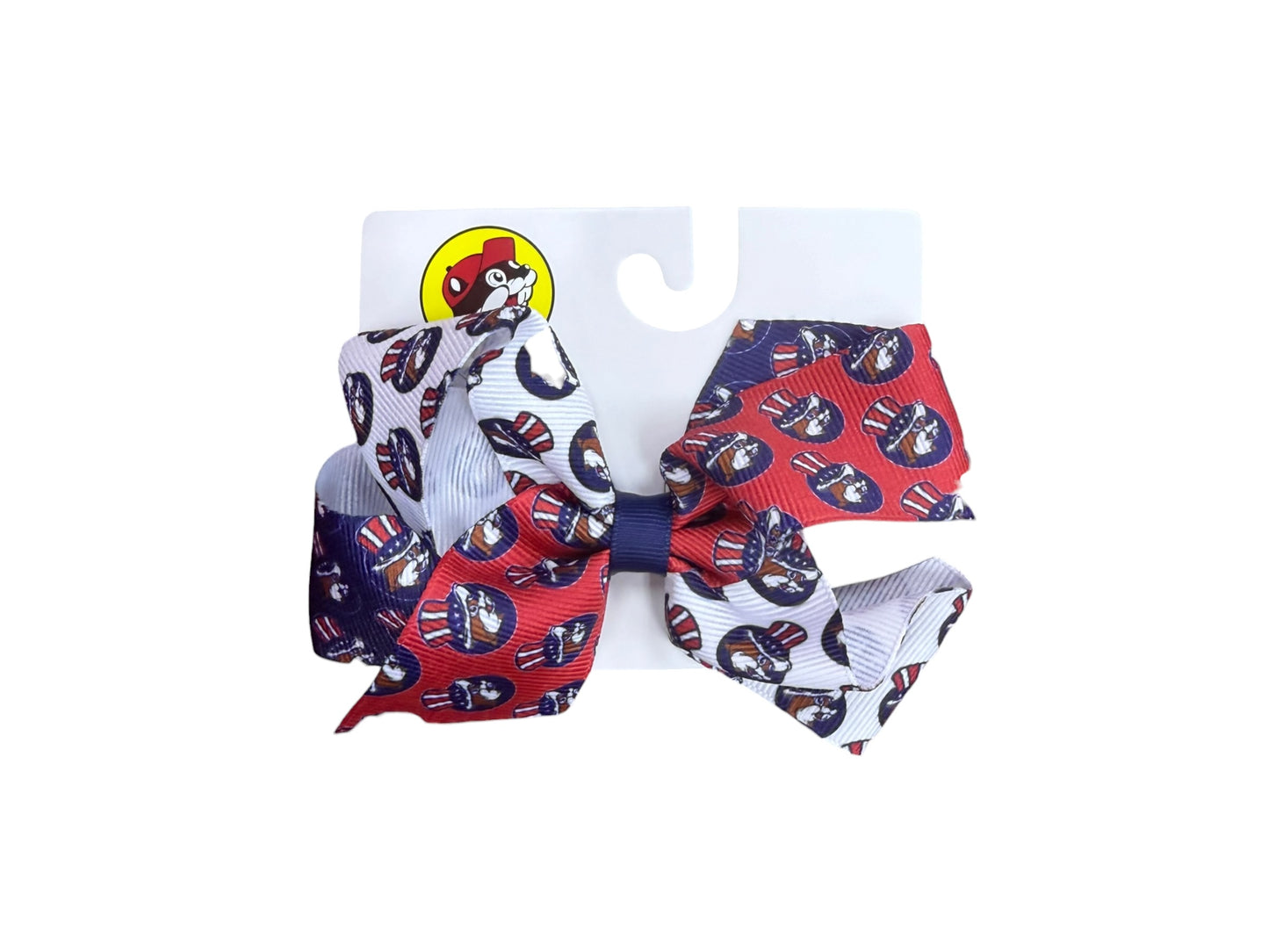 🇺🇸 Buc-ee’s Patriotic Hair Accessories Collection – Bows, Scrunchies & Claw Clips