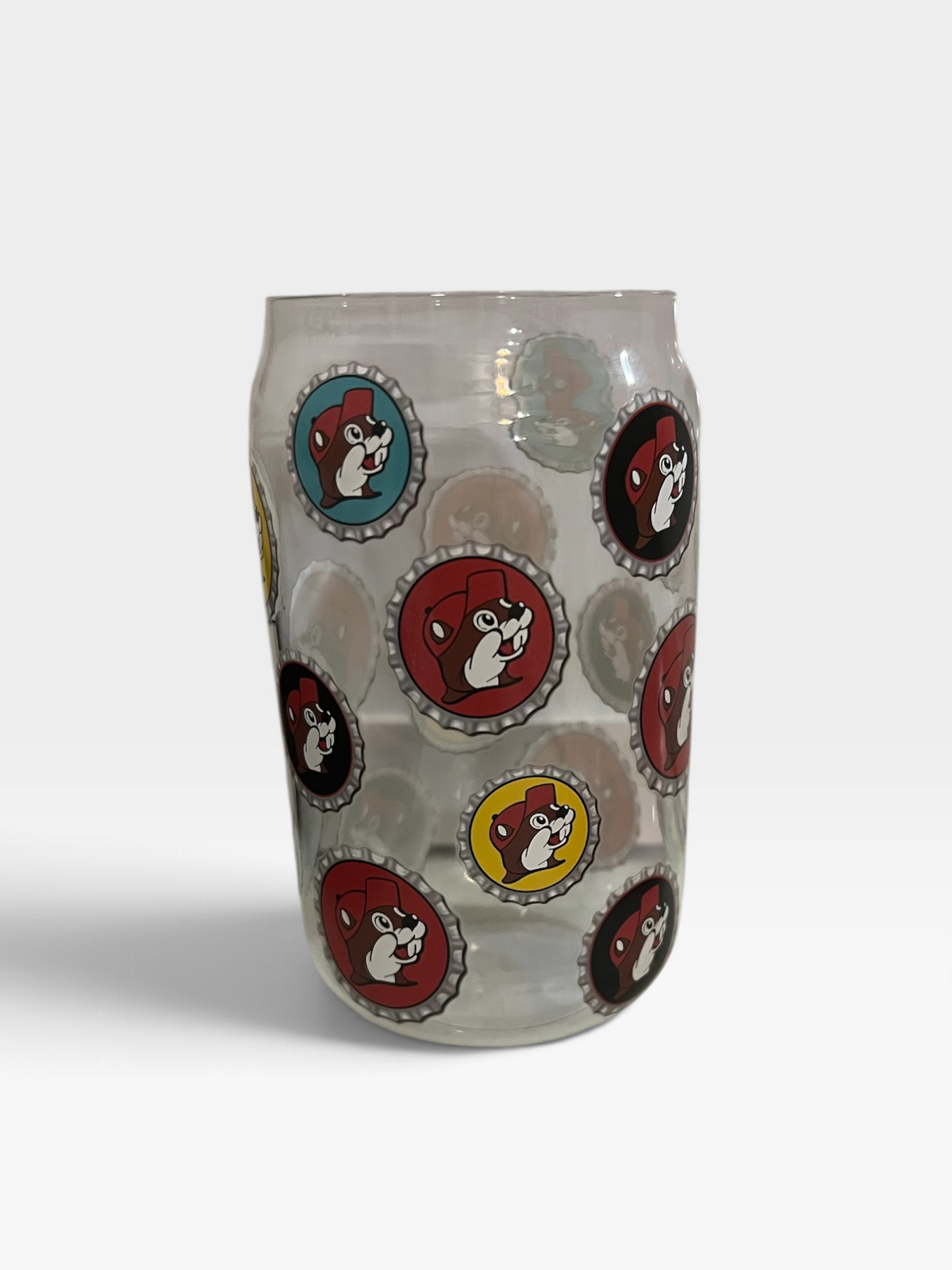 Buc-ee’s Glass Can Cup – Assorted Designs