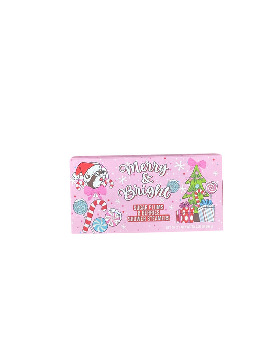 Buc-ee’s Holiday Bath Bombs & Shower Steamers – Winter Berry & Sugar Plum Scents