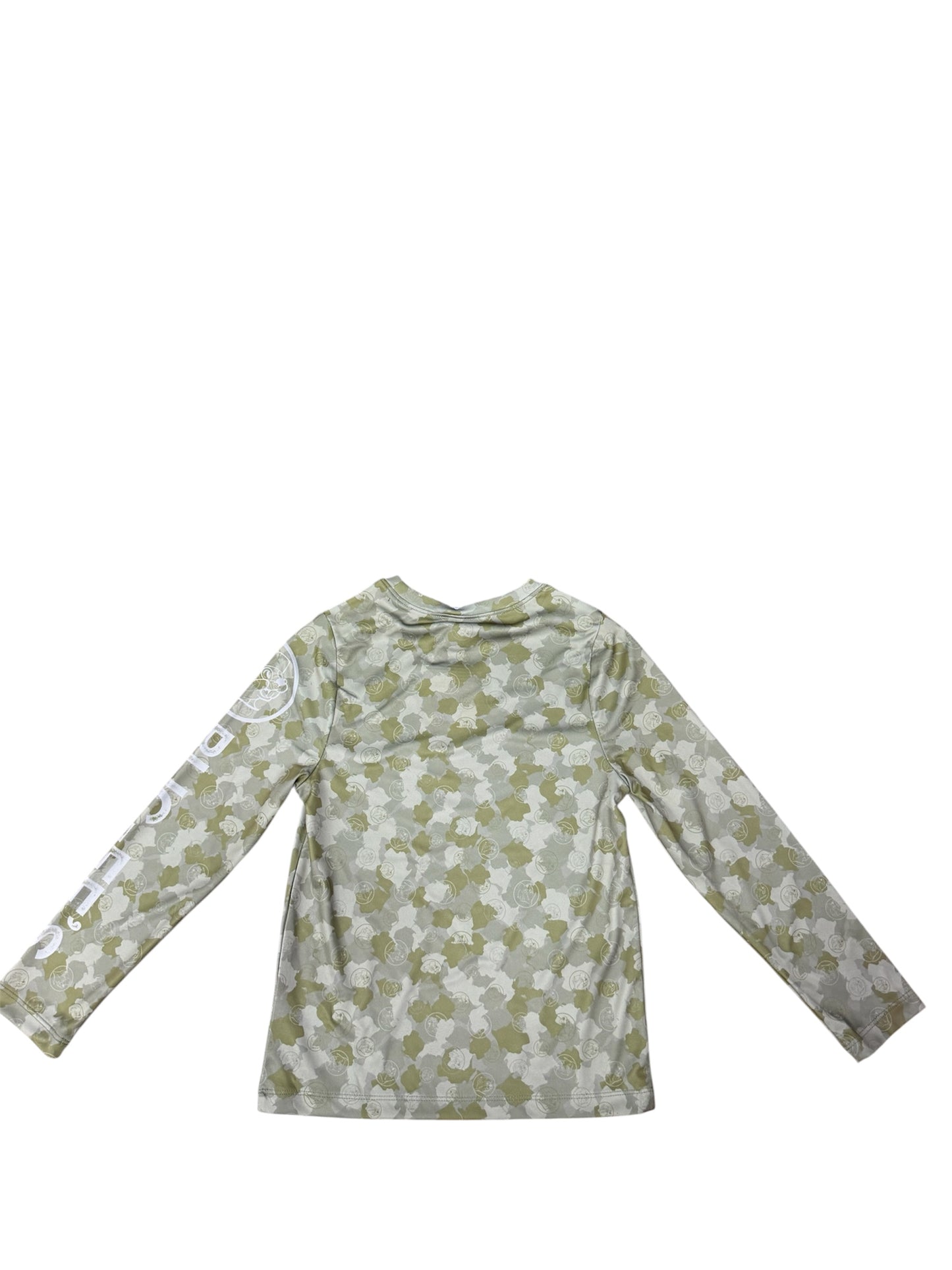 Buc-ee’s Lightweight Performance Long Sleeve Shirt – Camo Print – Athletic Fit