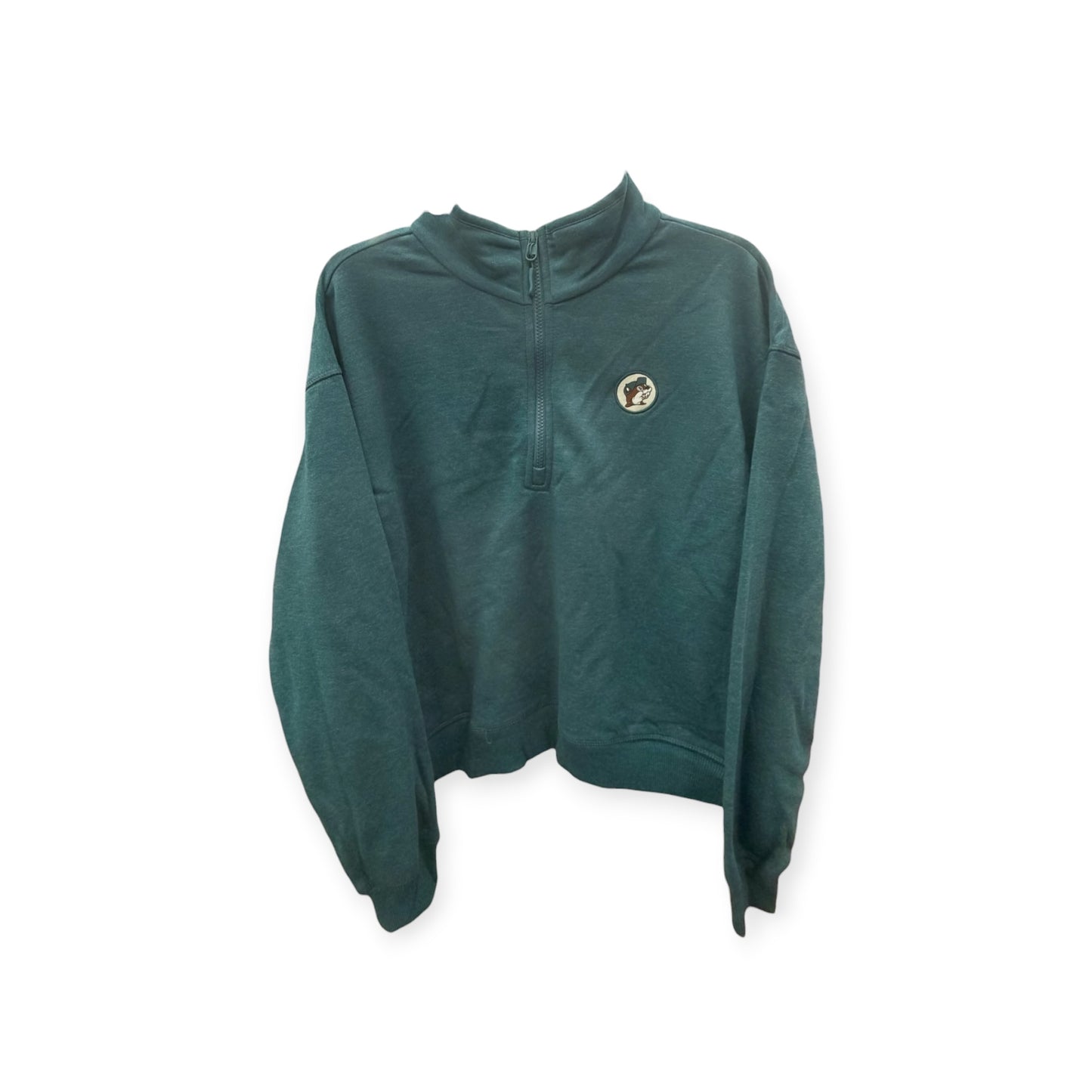 Buc-ee’s Green Quarter-Zip Pullover Sweatshirt