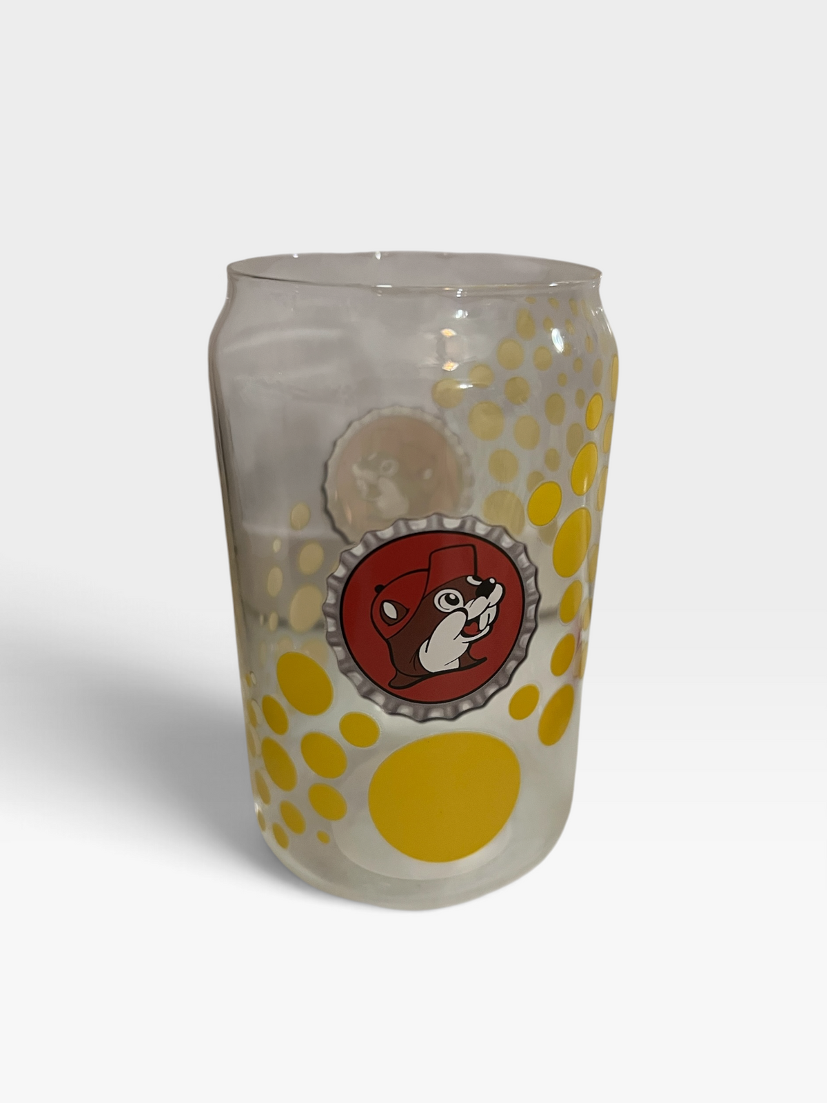 Buc-ee’s Glass Can Cup – Assorted Designs