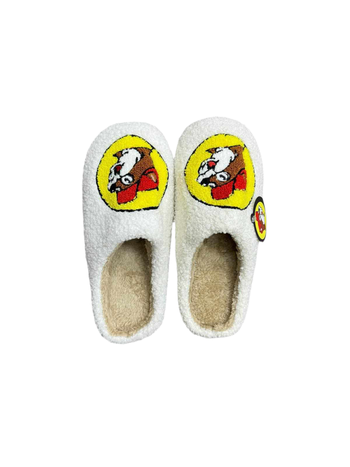 Buc-ee's Sherpa Logo Slippers – Cozy, Soft, and Stylish Indoor Comfort