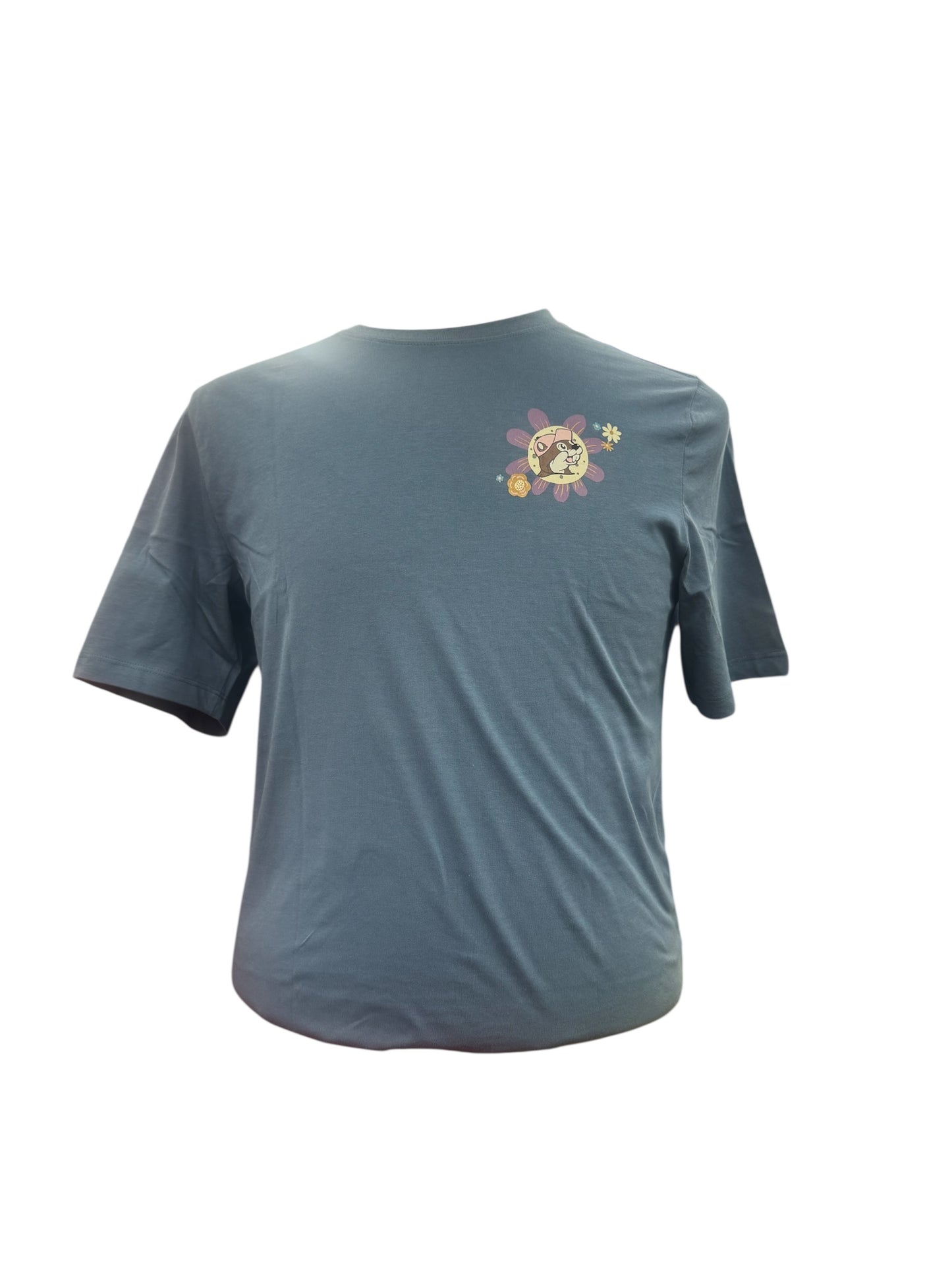 Buc-ee’s Blue “Live Simple, Dream Big” Floral Tshirt