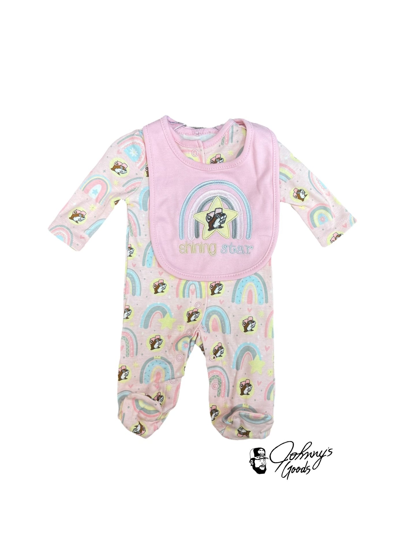 Buc-ee’s Infant Onesies with Bib