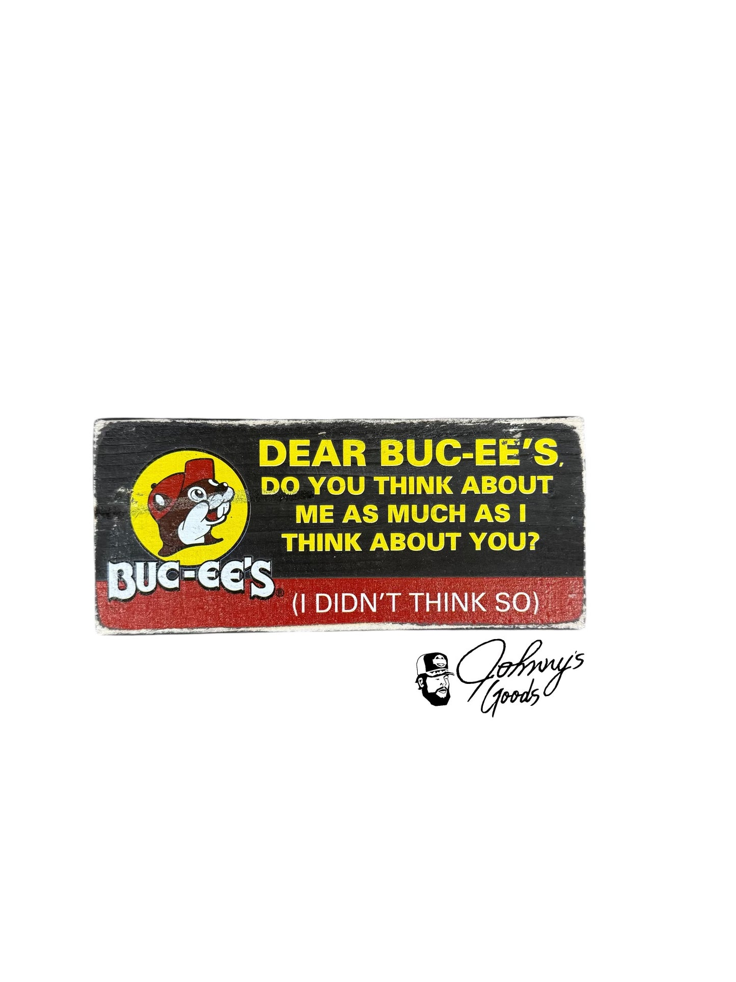 Buc-ee’s Billboard Wooden Sign