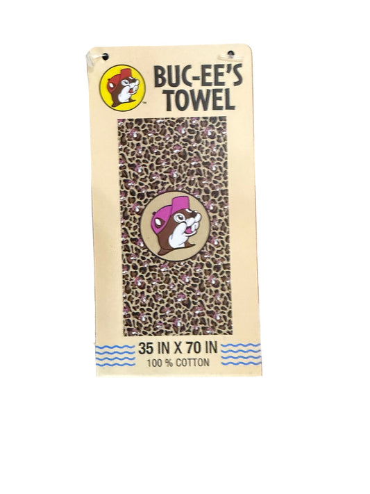Buc-ee'sTowel – 100% Cotton, Soft & Absorbent,  Available Sizes (35 in x 70 in) & (32 in x 64 in)